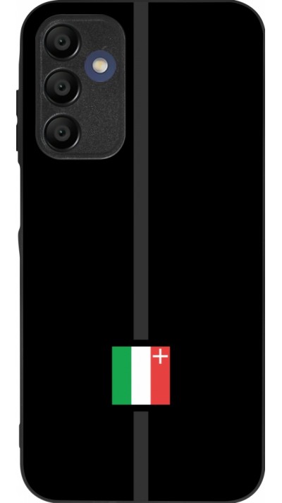 Coque Samsung Galaxy A15 - Silicone rigide noir Canton NE noir