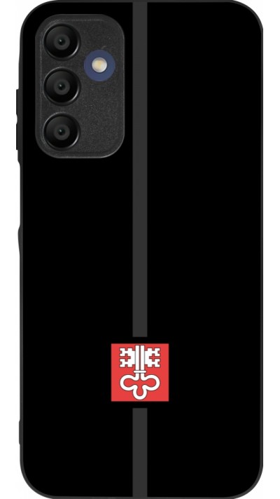 Coque Samsung Galaxy A15 - Silicone rigide noir Canton NW noir
