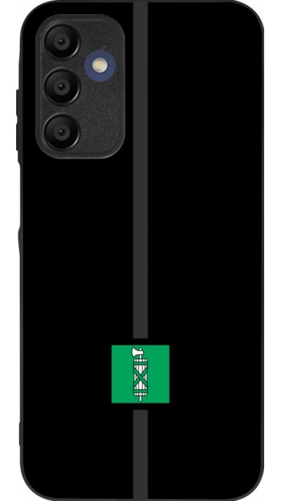 Coque Samsung Galaxy A15 - Silicone rigide noir Canton SG noir
