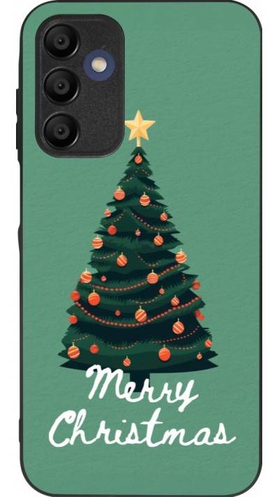 Coque Samsung Galaxy A15 - Silicone rigide noir Christmas 25 Xmas Tree