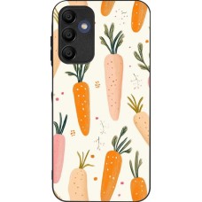 Samsung Galaxy A15 Case Hülle - Silikon schwarz Easter 2026 Illustration carrots