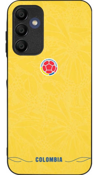 Samsung Galaxy A15 Case Hülle - Silikon schwarz Kolumbien 2026 personalisierbares Fussballtrikot