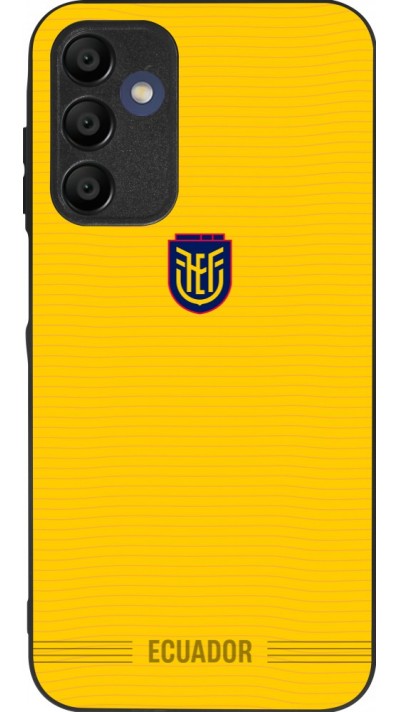 Samsung Galaxy A15 Case Hülle - Silikon schwarz Ecuador 2026 personalisierbares Fussballtrikot