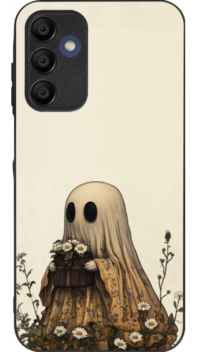 Samsung Galaxy A15 Case Hülle - Silikon schwarz Halloween 2025 Ghost gardener