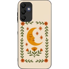 Samsung Galaxy A15 Case Hülle - Silikon schwarz Half moon stamp 2026