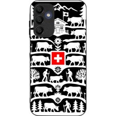 Samsung Galaxy A15 Case Hülle - Silikon schwarz Poya Schweiz 3 schwarz
