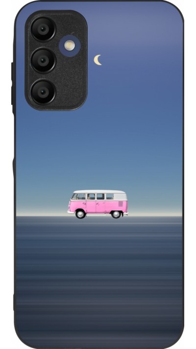 Samsung Galaxy A15 Case Hülle - Silikon schwarz Spring 23 pink bus