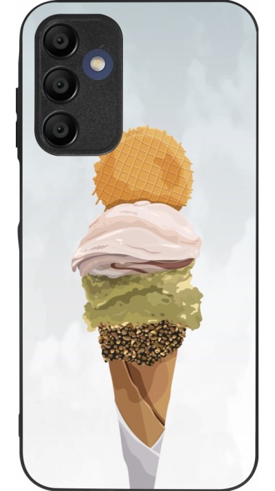 Samsung Galaxy A15 Case Hülle - Silikon schwarz Summer 2025 Cornet