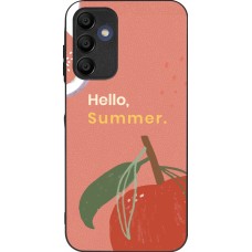 Samsung Galaxy A15 Case Hülle - Silikon schwarz Summer 2025 Hello summer