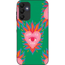 Samsung Galaxy A15 Case Hülle - Silikon schwarz Viva la vida 2026