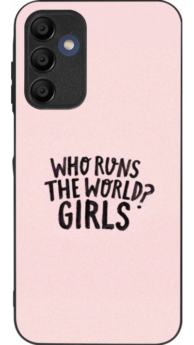 Samsung Galaxy A15 Case Hülle - Silikon schwarz Womens day 2026 3