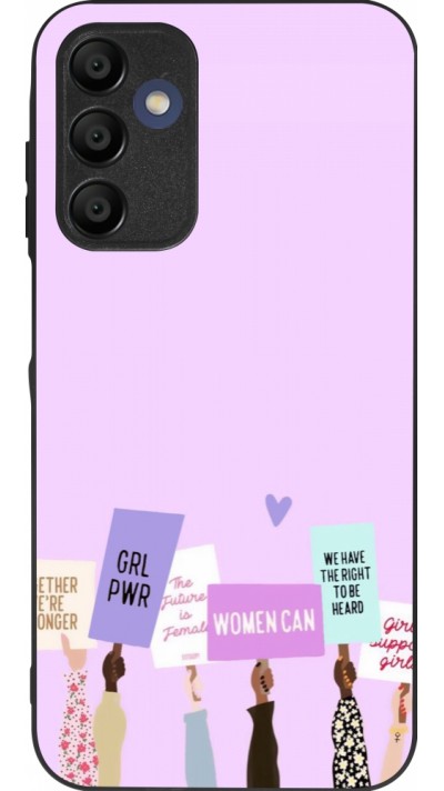 Samsung Galaxy A15 Case Hülle - Silikon schwarz Womens day 2026 9