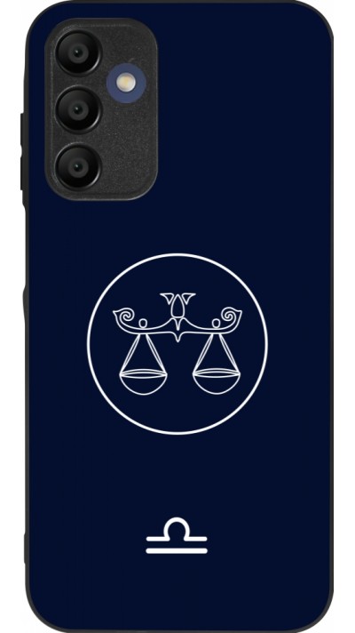 Samsung Galaxy A16 Case Hülle - Silikon schwarz Astrologie Waage
