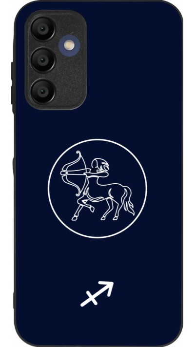 Samsung Galaxy A16 Case Hülle - Silikon schwarz Astrologie Schütze