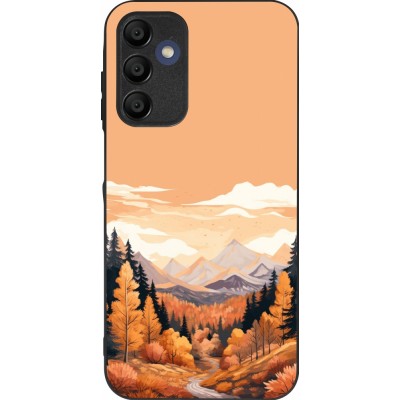 Samsung Galaxy A16 Case Hülle - Silikon schwarz Autumn 25 Mountains
