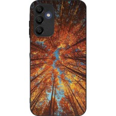 Samsung Galaxy A16 Case Hülle - Silikon schwarz Autumn 25 Trees