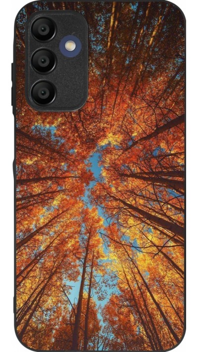 Samsung Galaxy A16 Case Hülle - Silikon schwarz Autumn 25 Trees