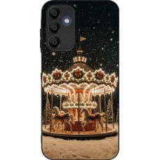 Samsung Galaxy A16 Case Hülle - Silikon schwarz Christmas 25 Carousel
