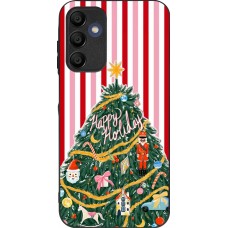Samsung Galaxy A16 Case Hülle - Silikon schwarz Christmas 25 Happy Holiday