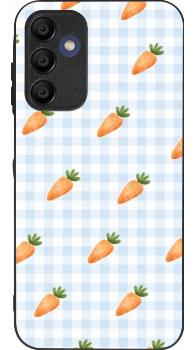 Samsung Galaxy A16 Case Hülle - Silikon schwarz Easter 2026 Pattern carrots