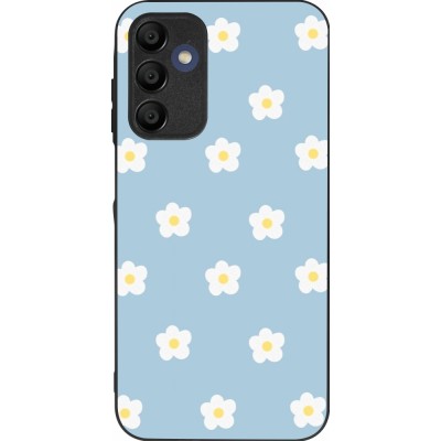 Samsung Galaxy A16 Case Hülle - Silikon schwarz Easter 2024 daisy flower