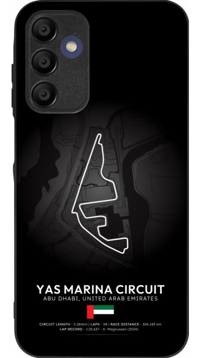 Samsung Galaxy A16 Case Hülle - Silikon schwarz F1 Track 2025 Abu Dhabi