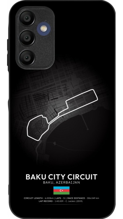 Samsung Galaxy A16 Case Hülle - Silikon schwarz F1 Track 2025 Azerbaijan
