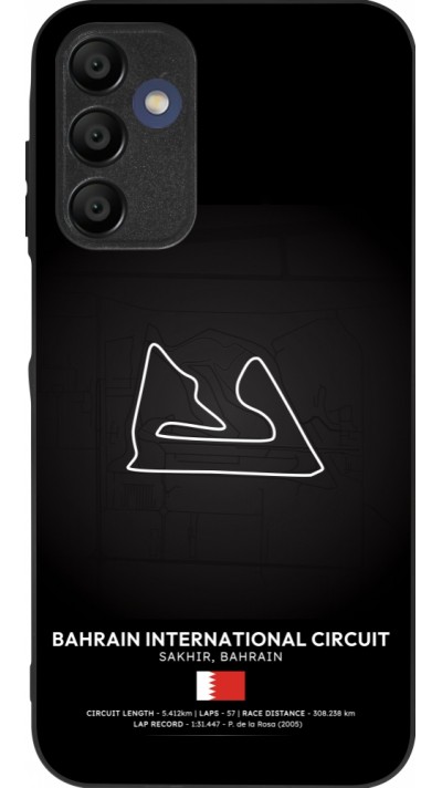 Samsung Galaxy A16 Case Hülle - Silikon schwarz F1 Track 2025 Bahrain