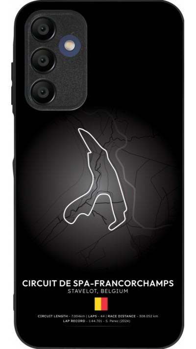 Samsung Galaxy A16 Case Hülle - Silikon schwarz F1 Track 2025 Belgium