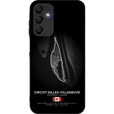 Samsung Galaxy A16 Case Hülle - Silikon schwarz F1 Track 2025 Canada