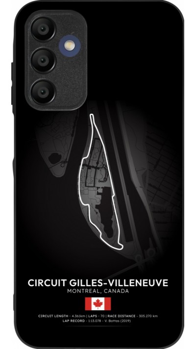 Samsung Galaxy A16 Case Hülle - Silikon schwarz F1 Track 2025 Canada