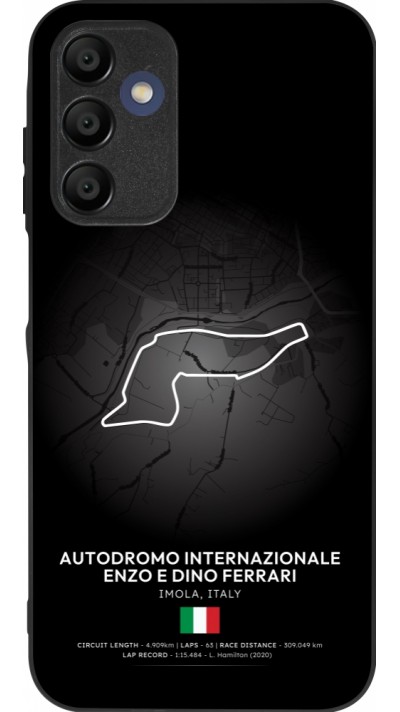Samsung Galaxy A16 Case Hülle - Silikon schwarz F1 Track 2025 Emilia-Rogmana