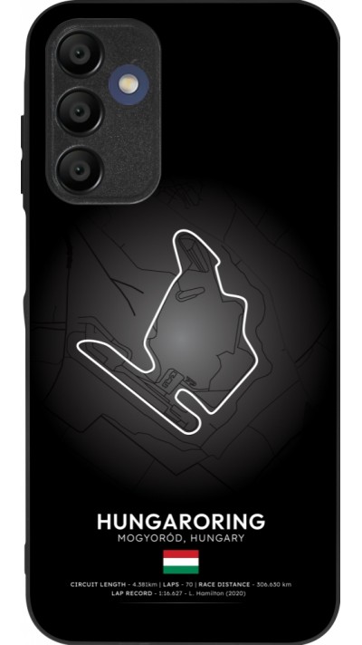Samsung Galaxy A16 Case Hülle - Silikon schwarz F1 Track 2025 Hungary