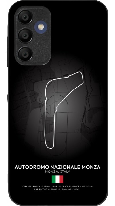 Samsung Galaxy A16 Case Hülle - Silikon schwarz F1 Track 2025 Italy