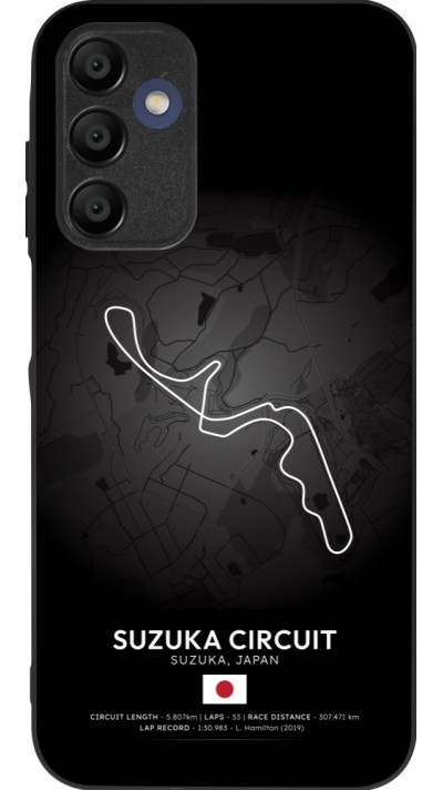 Samsung Galaxy A16 Case Hülle - Silikon schwarz F1 Track 2025 Japan