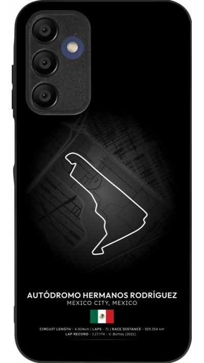 Samsung Galaxy A16 Case Hülle - Silikon schwarz F1 Track 2025 Mexico