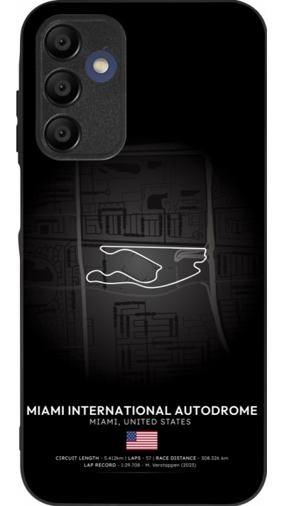 Samsung Galaxy A16 Case Hülle - Silikon schwarz F1 Track 2025 Miami