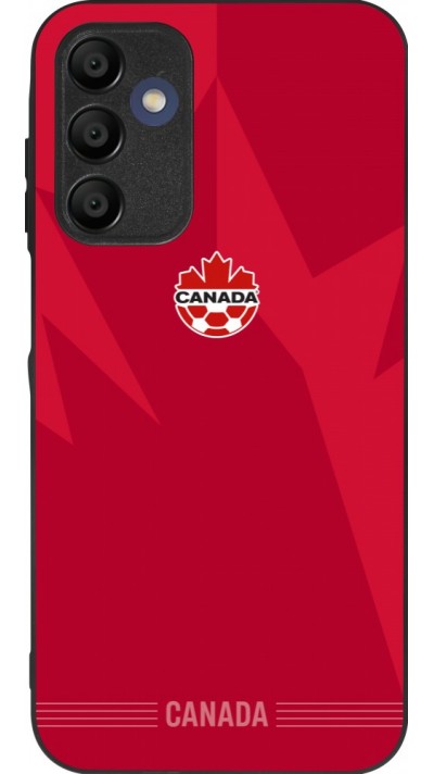 Samsung Galaxy A16 Case Hülle - Silikon schwarz Kanada 2026 personalisierbares Fussballtrikot