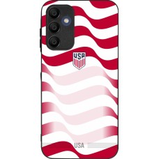Samsung Galaxy A16 Case Hülle - Silikon schwarz Vereinigten Staaten 2026 personalisierbares Fussballtrikot