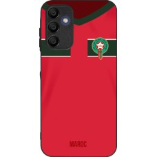 Samsung Galaxy A16 Case Hülle - Silikon schwarz Marokko 2022 personalisierbares Fussballtrikot