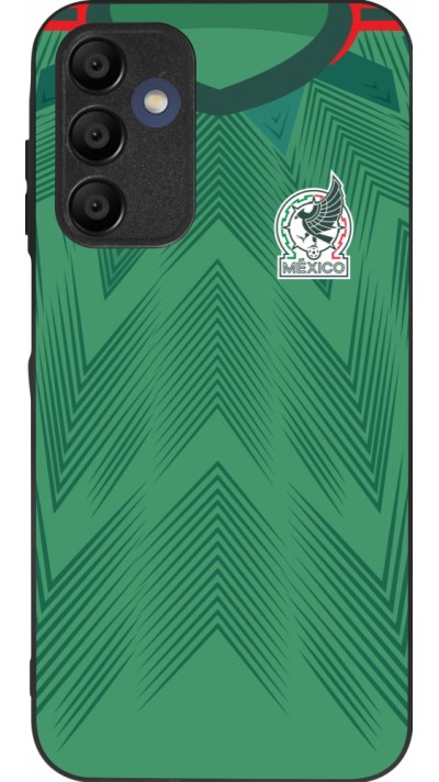 Samsung Galaxy A16 Case Hülle - Silikon schwarz Mexiko 2022 personalisierbares Fussballtrikot
