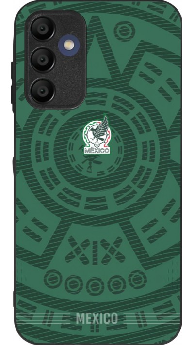 Samsung Galaxy A16 Case Hülle - Silikon schwarz Mexiko 2026 personalisierbares Fussballtrikot