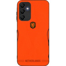 Samsung Galaxy A16 Case Hülle - Silikon schwarz Niederlande 2026 personalisierbares Fussballtrikot