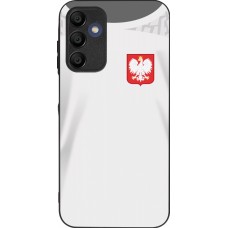 Samsung Galaxy A16 Case Hülle - Silikon schwarz Polen 2022 personalisierbares Fussballtrikot
