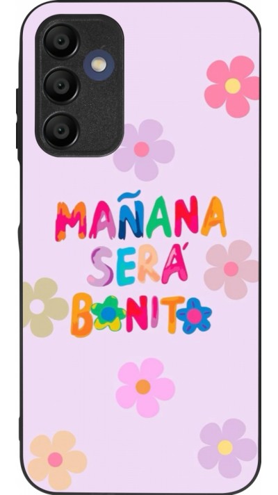 Samsung Galaxy A16 Case Hülle - Silikon schwarz Karol G Manana sera bonito
