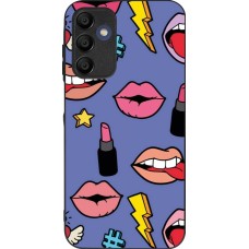 Samsung Galaxy A16 Case Hülle - Silikon schwarz Lips and lipgloss