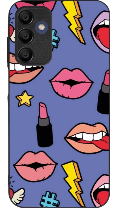 Samsung Galaxy A16 Case Hülle - Silikon schwarz Lips and lipgloss