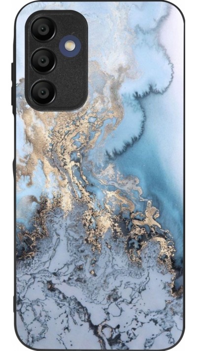 Samsung Galaxy A16 Case Hülle - Silikon schwarz Marble 04