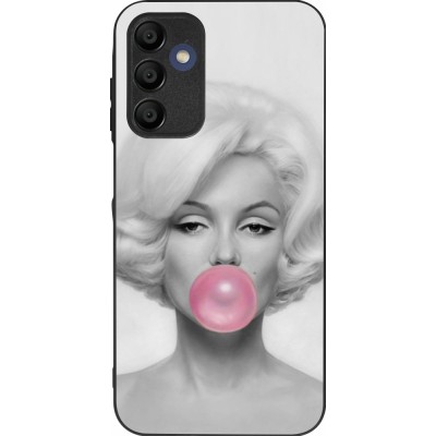 Samsung Galaxy A16 Case Hülle - Silikon schwarz Marilyn Bubble
