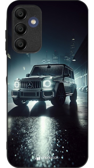 Samsung Galaxy A16 Case Hülle - Silikon schwarz Mercedes G AMG Nacht